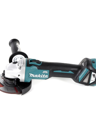 Makita DGA 511 ZJ Akku Winkelschleifer 18V 125mm Brushless + Trennscheibe + Makpac - ohne Akku, ohne Ladegerät