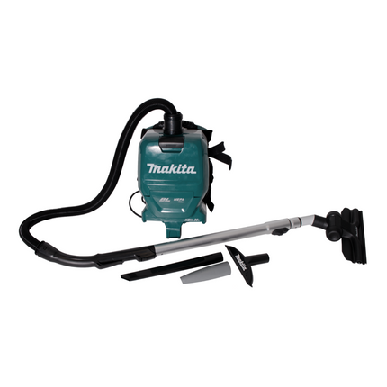 Makita DVC 261 ZX15 aspirador de mochila a batería 36V (2x 18V) 2L Brushless Solo - sin batería, sin cargador