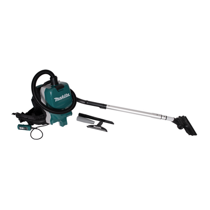 Makita DVC 261 ZX15 aspirador de mochila a batería 36V (2x 18V) 2L Brushless Solo - sin batería, sin cargador