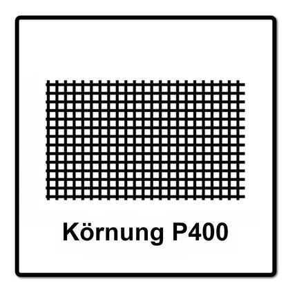 Mirka ABRANET Bandes abrasives Grip 93x180mm, P400 - 100 pcs. (2x 5412805041)