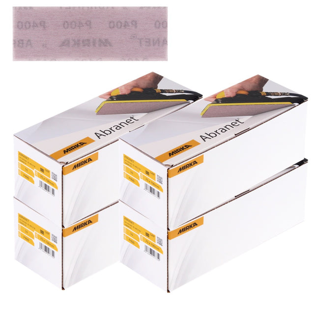 Mirka ABRANET 70x198mm Grip P400, 200Stk. ( 4x 5415005041 )