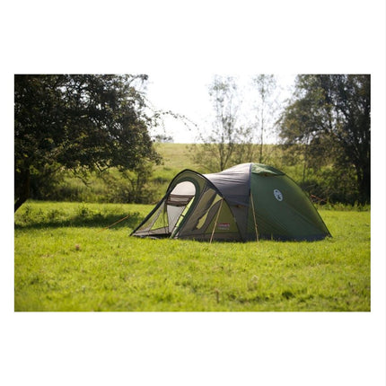 Coleman Darwin 3 Plus Tente en dôme avec auvent pour 3 personnes, 3,8 m² - tente d'aventure ignifuge  (2000012149)