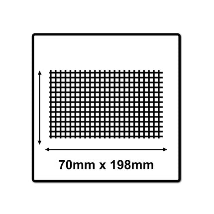 Mirka ABRANET 70x198mm Puño P320, 100ud. (2x5415005032)