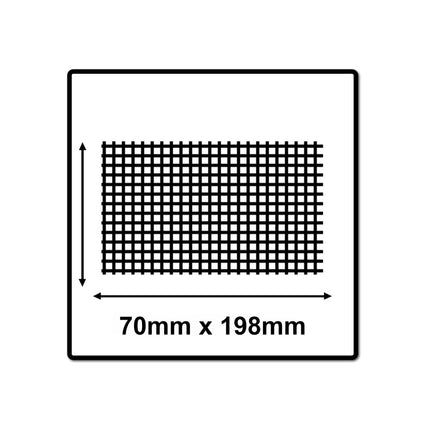 Mirka ABRANET 70x198mm Grip P120, 200Stk. ( 4x 5415005012 )