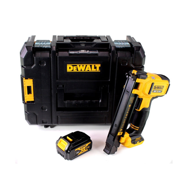 Agrafeuse à batterie Dewalt DCN 701 NT XR 18V ​​+ 1x batterie 4,0Ah + TSTAK - sans chargeur
