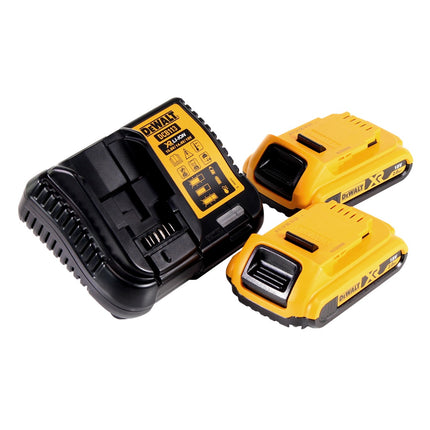 Llave de impacto inalámbrica DeWalt DCF 888 D2 18V 205Nm sin escobillas + 2x batería 2.0Ah + cargador + TSTAK