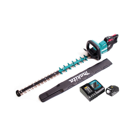 Cortasetos a batería Makita DUH 751 RT1 18V 75 cm sin escobillas + 1x batería 5.0Ah + cargador