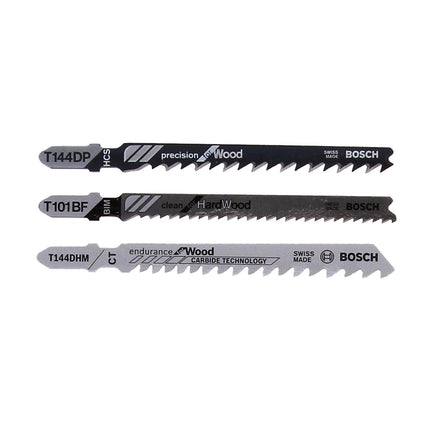 Juego de hojas de sierra de calar Bosch de 15 piezas. para carpintería (2607011436) HCS / CT / BIM