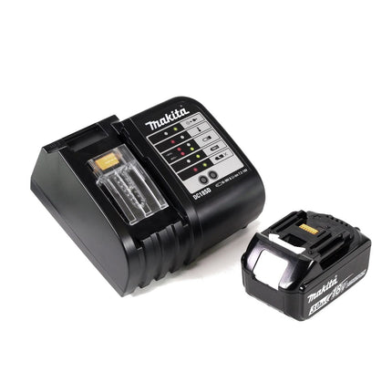 Makita DDF 483 SFX4 Akku Bohrschrauber 18V 40Nm Brushless + 1x Akku 3,0Ah + Ladegerät + 70tlg. Bit Bohrer Set + Koffer