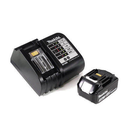 Taladro atornillador inalámbrico Makita DDF 482 SFX4 18 V 62 Nm + 1x batería 3,0 Ah + cargador + 70 piezas. Juego de brocas + estuche