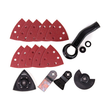 Metabo MT 18 LTX multiherramienta a batería 18V + 2x baterías 5.5Ah + cargador + estuche