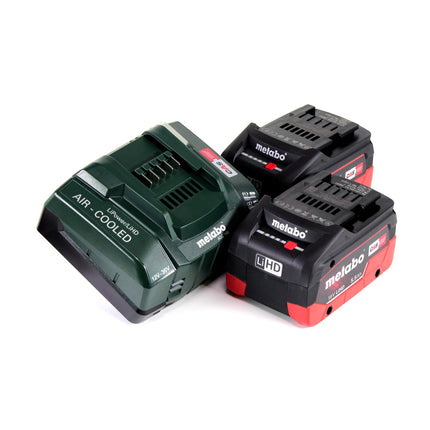 Metabo MT 18 LTX multiherramienta a batería 18V + 2x baterías 5.5Ah + cargador + estuche