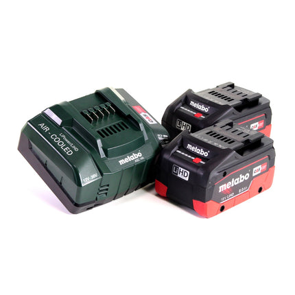Metabo AHS 18-55 V tagliasiepi a batteria 18V 53cm + 2x batteria 8,0Ah + caricabatterie