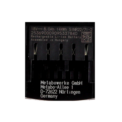 Set básico Metabo LIHD + 3x batería 8,0 Ah + 1x cargador + Metaloc