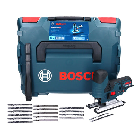 Bosch GST 12V-70 Professional Scie sauteuse sans fil Solo - sans accessoires avec boîtier L-Boxx ( 06015A1002 )