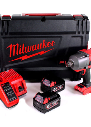 Milwaukee M18 ONEFHIWF34 502X Akku-Schlagschrauber 3/4" 18V 1627Nm + 2x Akku 5,0Ah + HD-Box + Ladegerät ( 4933459730 )