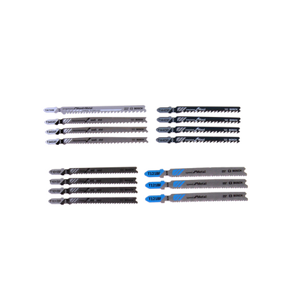 Bosch PST 670 (CT) Heimwerker Stichsäge 500W + Bosch Stichsägeblatt Set 15tlg. + Koffer