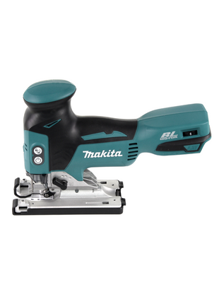 Makita DJV 181 STJ scie sauteuse pendulaire à batterie 18V brushless + 2x batterie 5,0Ah + Bosch 15 pièces. Jeu de lames de scie sauteuse + Makpac + chargeur