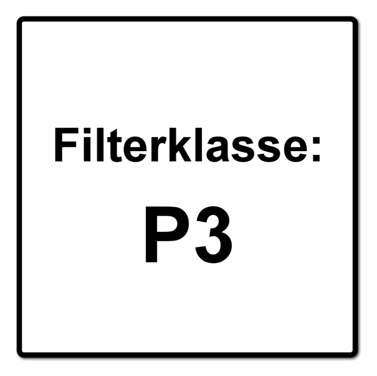 Dräger X-plore 3300 S Atemschutz Maske Halbmaske für Bajonettfilter Größe S + X-plore P3 R Partikelfilter 2 Stück Bajonettfilter