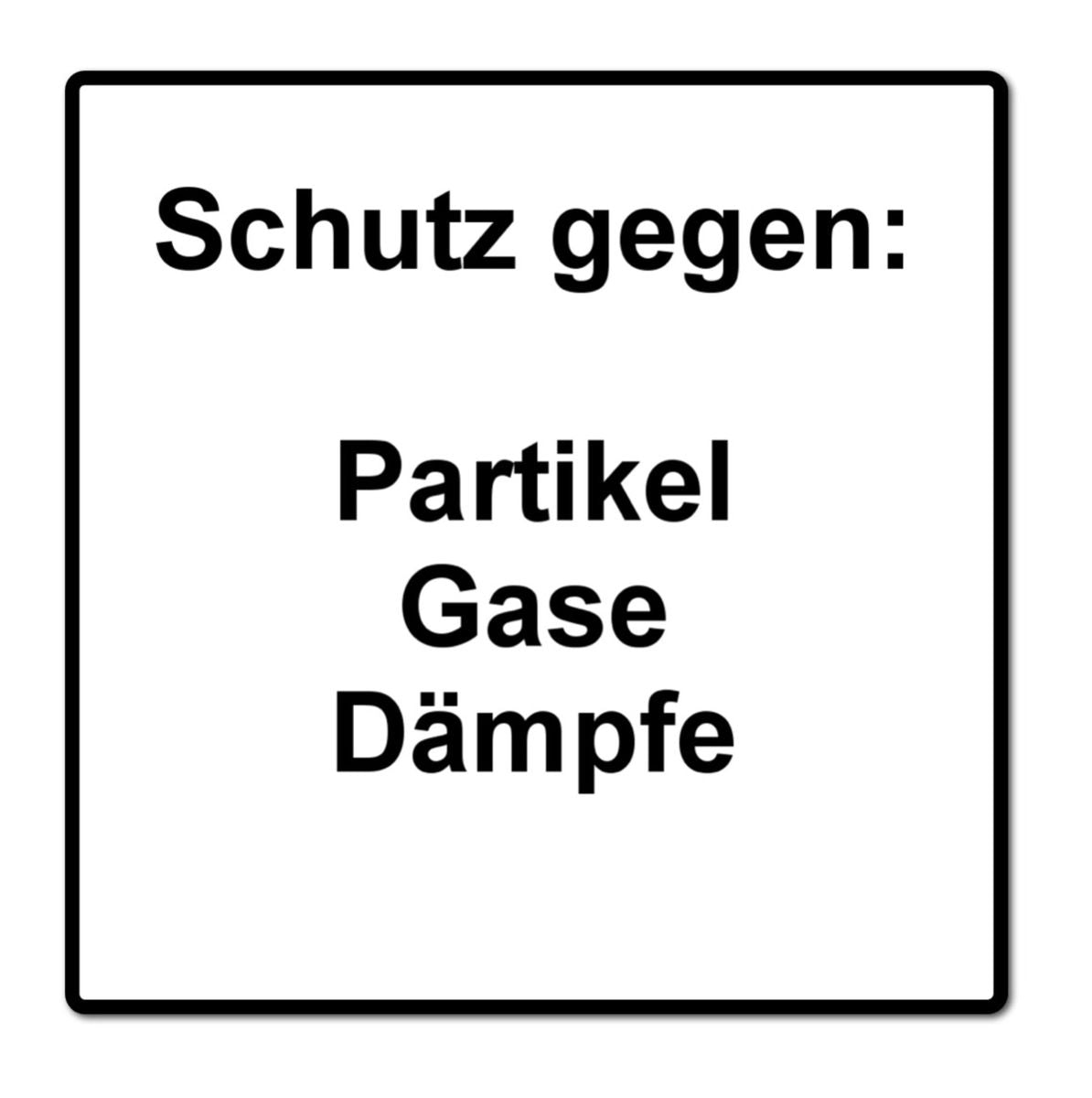 Dräger X-plore 3300 Masque de protection respiratoire, Demi-masque pour filtre à baïonnette taille M + 2x X-plore A2 Filtre à gaz à baïonnette ( 6738873 )