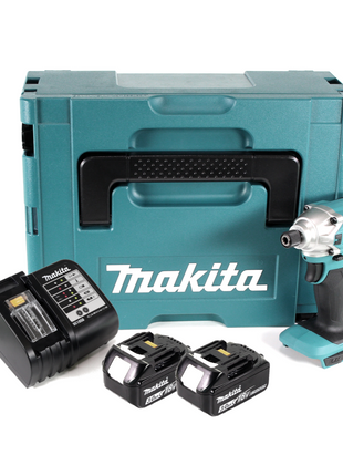 Makita DTD 156 SF1J Akku Schlagschrauber 18V 155Nm + 2x Akku 3,0Ah + Ladegerät + Makpac - Toolbrothers