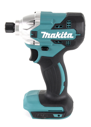 Llave de impacto a batería Makita DTD 156 SG1X4 18V 155Nm + 1x batería 6,0Ah + cargador + juego de brocas de 70 piezas + maletín de herramientas de aluminio X4 con inserto universal