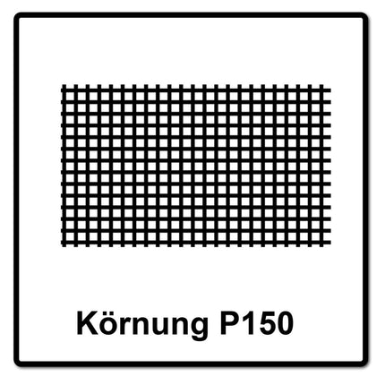 Mirka Goldflex Suave 115x125mm P150 200ud. ( 2912707015 ) Rollo de almohadilla perforado