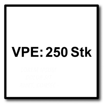 Makita 5x sanding paper Klett 125mm K80 250 pcs. ( 5x P-43642 ) for DBO BO DCW DWE GEX PEX SXE BOS