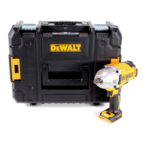 Dewalt DCF 899 HNT Llave de impacto inalámbrica 1/2" 18V 950Nm Brushless HOG-Ring Solo + TSTAK - sin batería, sin cargador