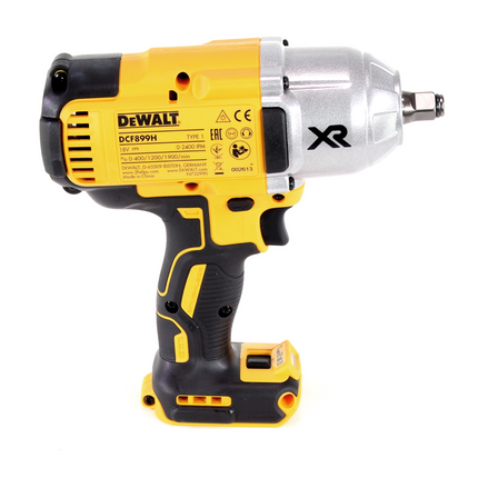 Dewalt DCF 899 HNT Llave de impacto inalámbrica 1/2" 18V 950Nm Brushless HOG-Ring Solo + TSTAK - sin batería, sin cargador