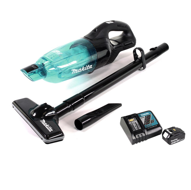 Makita DCL281 FRF1B aspiradora sin cable 18V + 1x batería recargable 3.0Ah + cargador