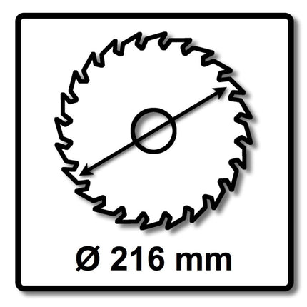 Festool 5x Feinzahn Kreissägeblatt HW 216 x 2,3 x 30 mm W60 216 mm 60 Zähne ( 5x 500125 )