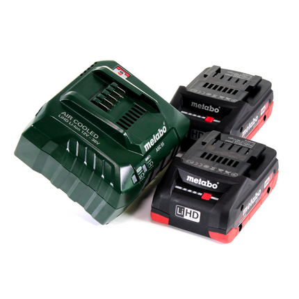 Metabo SSD 18 LTX 200 BL Llave de impacto a batería 18V 1/4" 200Nm sin escobillas + 2x batería 4.0Ah + cargador + maletín (602396520)