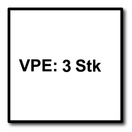 Festool 3x Feinzahn Kreissägeblatt HW 190 x 2,4 mm xFF W48 190 mm 48 Zähne FastFix ( 3x 492050 ) - Toolbrothers