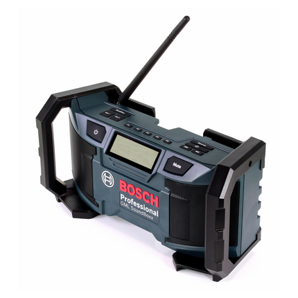 Radio de obra Bosch GML SoundBoxx 14,4-18V + 1x batería 2,0Ah - sin cargador