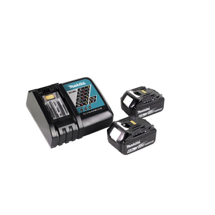 Cortacésped a batería Makita DLM 380 RG2 36V (2x18V) 38cm + 2x batería 6.0Ah + cargador
