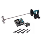 Makita DUT 130 RM1 Mélangeur sans fil 18V M14 Brushless + 1x batterie 4,0Ah + chargeur