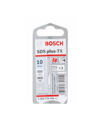 Bosch Punta per foratura 7X SDS-plus 10x400x465mm Carburo ( 2608576145 ) - certificato PGM