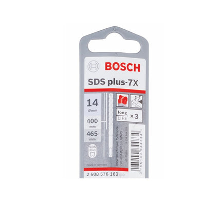 Taladro percutor Bosch SDS-plus 7X brocas 14x400x465mm carburo (2608576163) certificado PGM