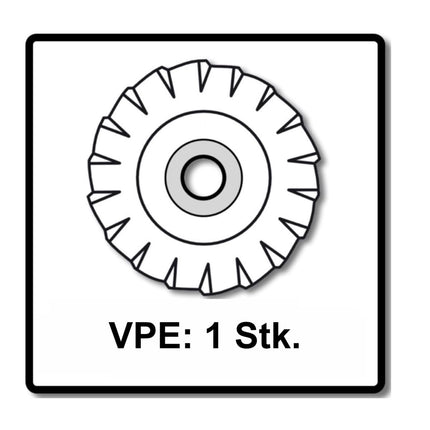 Bosch Fächerschleifscheibe X571 X-LOCK Best for Metal 125x22,23mm K80 ( 2608619211 ) gerade Ausführung - Toolbrothers