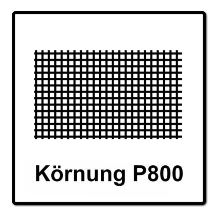 Mirka Goldflex Soft Perforated sanding sheet roll 115x125mm, P800 - 400 pcs. (2x 2912707081)