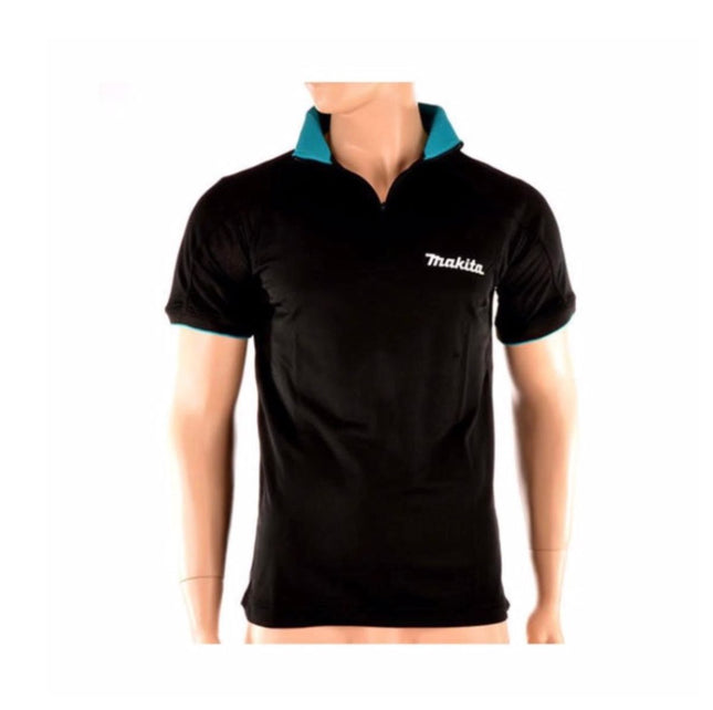 Makita Koszulka Polo Rugby rozmiar XXL 100% bawełna ( 98P184-XXL ) kolor czarny