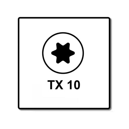 Fischer Power-Fast II FPF II Viti per legno 3,0x30 mm, 200 pz. ( 670060 ) Testa tonda, Torx, filettatura completa, zincate, passivato blu