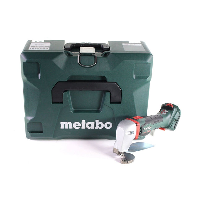 Metabo SCV 18 LTX BL 1.6 Cordless Metal Shears 18V Brushless + MetaLoc Case - without battery, without charger