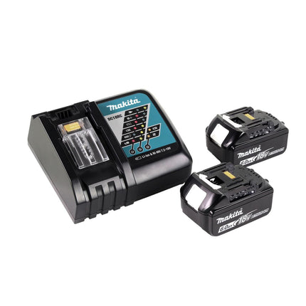 Makita DRS 780 RG Akku Handkreissäge 36V ( 2x18V ) 185 mm Brushless + 2x Akku 6,0Ah + Ladegerät - Toolbrothers