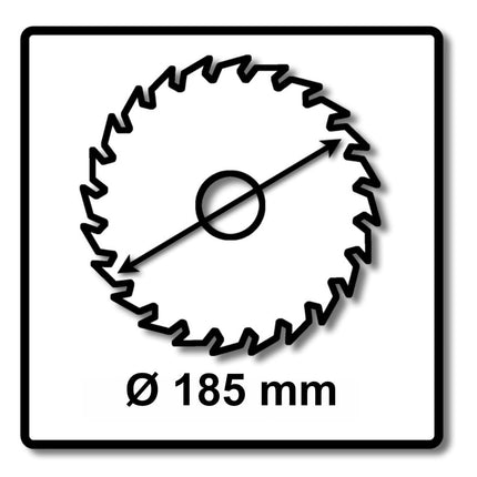 Makita SPECIALIZED Lame de scie circulaire 185 x 30 x 2 mm - 40 dents (B-33174)