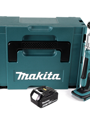 Makita DTL 061 M1J llave de impacto angular inalámbrica 18V 1/4" 60Nm + 1x batería 4.0Ah + Makpac - sin cargador