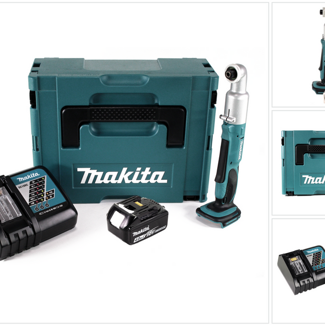 Makita DTL 061 RM1J Akumulatorowy klucz udarowy 18V 1/4" 60Nm + 1x akumulator 4.0Ah + ładowarka + Makpac