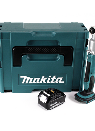 Makita DTL 061 T1J llave de impacto angular a batería 18V 1/4" 60Nm + 1x batería 5.0Ah + Makpac - sin cargador