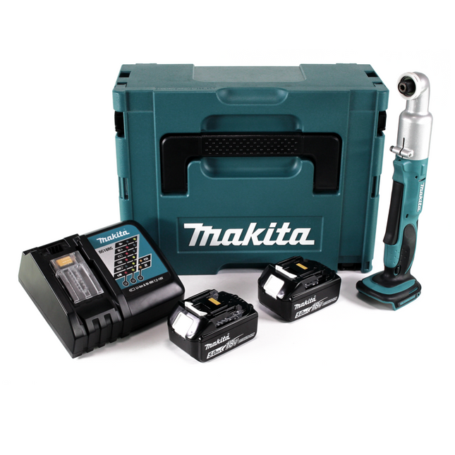 Makita DTL 061 RTJ akumulatorowy klucz udarowy 18V 1/4" 60Nm + 2x akumulator 5.0Ah + ładowarka + Makpac